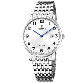 ΡΟΛΟΙ FESTINA  F20018/4 FESTINA Silver Stainless Steel Bracelet