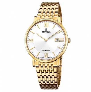 ΡΟΛΟΙ FESTINA  F20020/1 FESTINA Gold Stainless Steel Bracelet