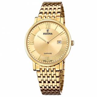 ΡΟΛΟΙ FESTINA  F20020/2 FESTINA Gold Stainless Steel Bracelet