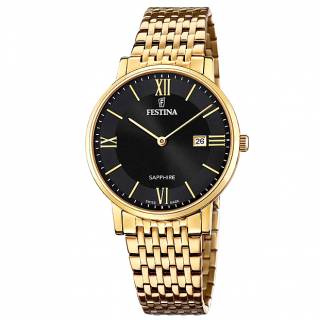 ΡΟΛΟΙ FESTINA  F20020/3 FESTINA Gold Stainless Steel Bracelet