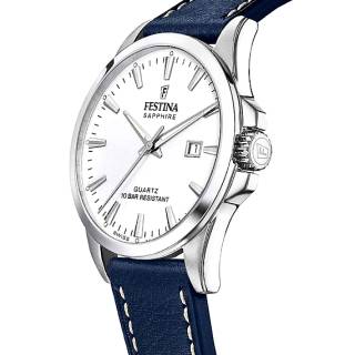 ΡΟΛΟΙ FESTINA  F20025/2 FESTINA Blue Leather Strap