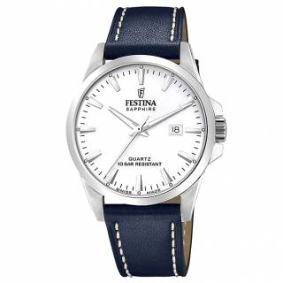 ΡΟΛΟΙ FESTINA  F20025/2 FESTINA Blue Leather Strap