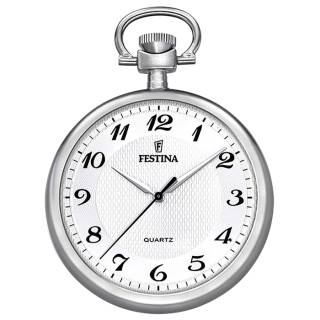 ΡΟΛΟΙ ΤΣΕΠΗΣ  F2020/1 FESTINA Gents Silver Pocket Watch