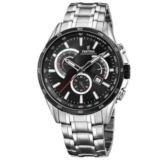 ΡΟΛΟΙ FESTINA  F20200/4 FESTINA Men's Chronograph Silver Stainless Steel Bracelet