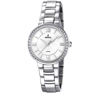 ΡΟΛΟΙ FESTINA  F20220/1 FESTINA Mademoiselle Crystals Silver Stainless Steel Bracelet