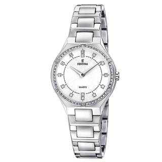 ΡΟΛΟΙ FESTINA F20225/1 FESTINA Crystals Silver Stainless Steel Bracelet