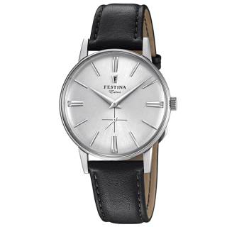 ΡΟΛΟΙ FESTINA F20248/1 FESTINA Extra Black Leather Strap