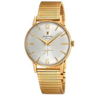 ΡΟΛΟΙ FESTINA F20251/2 FESTINA Extra Gold Stainless Steel Bracelet