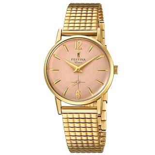 ΡΟΛΟΙ FESTINA F20257/2 FESTINA Extra Gold Stainless Steel Bracelet