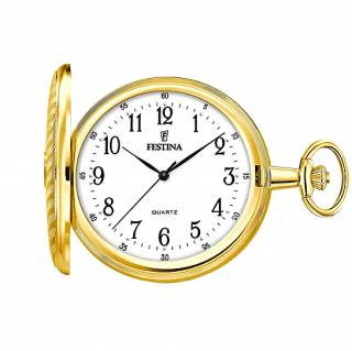 ΡΟΛΟΙ ΤΣΕΠΗΣ F2030/1 FESTINA Gold Stainless Steel Pocket Watch