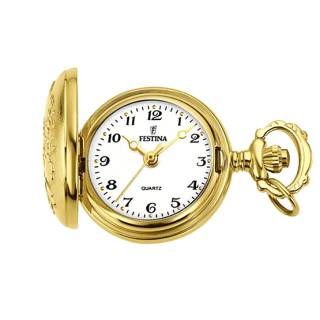 ΡΟΛΟΙ ΤΣΕΠΗΣ F2033/1 FESTINA Gold Stainless Steel Pocket Watch