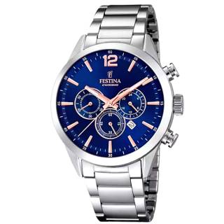 ΡΟΛΟΙ FESTINA  F20343/9 FESTINA  Chronograph  Stainless Steel Bracelet