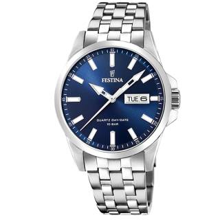 ΡΟΛΟΙ FESTINA  F20357/3 FESTINA Classic Silver Stainless Steel Bracelet