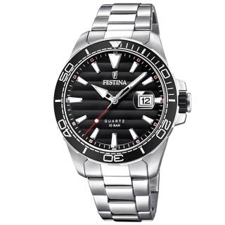 ΡΟΛΟΙ FESTINA  F20360/2 FESTINA Prestige Silver Stainless Steel Bracelet