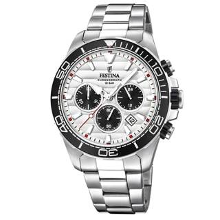 ΡΟΛΟΙ FESTINA F20361/1 FESTINA Chronograph Silver Stainless Steel Bracelet