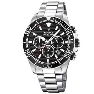 ΡΟΛΟΙ FESTINA F20361/4 FESTINA Chronograph Silver Stainless Steel Bracelet