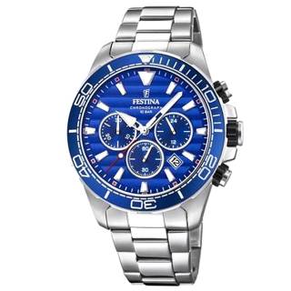 ΡΟΛΟΙ FESTINA F20361/2 FESTINA Chronograph Silver Stainless Steel Bracelet