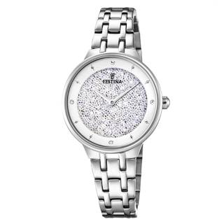 ΡΟΛΟΙ FESTINA  F20382/1 FESTINA Ladies Crystals Silver Stainless Steel Bracelet