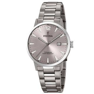 ΡΟΛΟΙ FESTINA F20435/2 FESTINA Grey Titanium Bracelet