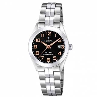 ΡΟΛΟΙ FESTINA  F20438/3 FESTINA Classic Silver Stainless Steel Bracelet