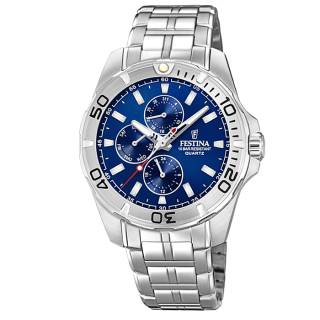 ΡΟΛΟΙ FESTINA  F20445/2 FESTINA Multifunction Silver Stainless Steel Bracelet