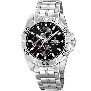 ΡΟΛΟΙ FESTINA  F20445/3 FESTINA Multifunction Silver Stainless Steel Bracelet