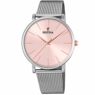 ΡΟΛΟΙ FESTINA  F20475/2 FESTINA Silver Stainless Steel Bracelet