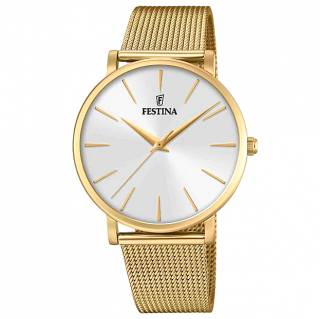 ΡΟΛΟΙ FESTINA  F20476/1 FESTINA Gold Stainless Steel Bracelet