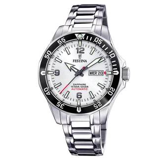 ΡΟΛΟΙ FESTINA F20478/1 FESTINA Automatic  Silver Stainless Steel Bracelet