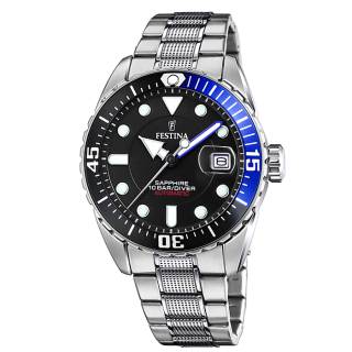 ΡΟΛΟΙ FESTINA F20480/3 FESTINA Automatic  Silver Stainless Steel Bracelet