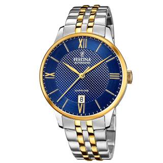 ΡΟΛΟΙ FESTINA F20483/2 FESTINA Automatic Two Tone Stainless Steel Bracelet