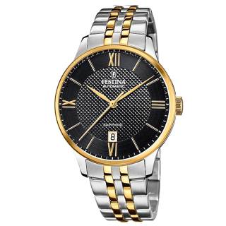 ΡΟΛΟΙ FESTINA F20483/3 FESTINA Automatic Two Tone Stainless Steel Bracelet