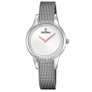 ΡΟΛΟΙ FESTINA  F20494/1 FESTINA Crystals Silver Stainless Steel Bracelet