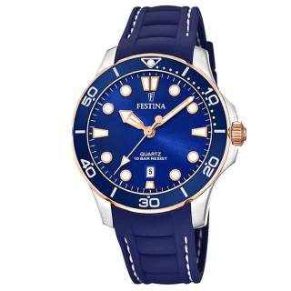 ΡΟΛΟΙ FESTINA   F20502/2 FESTINA Boyfriend Blue Rubber Strap