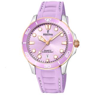 ΡΟΛΟΙ FESTINA F20502/4 FESTINA Boyfriend Purple Rubber Strap