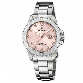 ΡΟΛΟΙ FESTINA F20503/2 FESTINA Crystals Silver Stainless Steel Bracelet