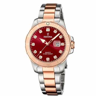 ΡΟΛΟΙ FESTINA  F20505/2 FESTINA Boyfriend Crystals Two Tone Stainless Steel Bracelet