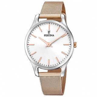 ΡΟΛΟΙ FESTINA F20506/1 FESTINA Rose Gold Stainless Steel Bracelet