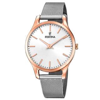 ΡΟΛΟΙ FESTINA F20507/1 FESTINA Silver Stainless Steel Bracelet