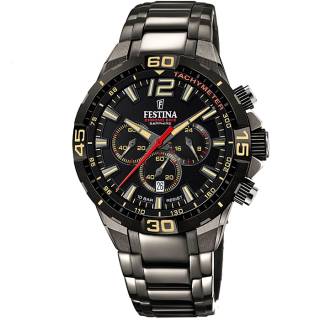 ΡΟΛΟΙ FESTINA F20527/1 FESTINA Chronograph Grey Stainless Steel Bracelet