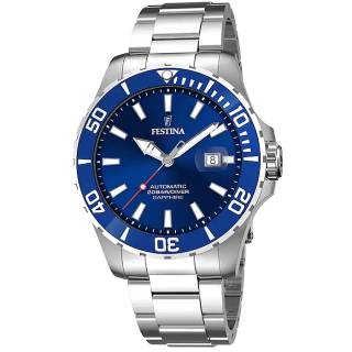 ΡΟΛΟΙ FESTINA  F20531/3 FESTINA Automatic Diver Silver Stainless Steel Bracelet