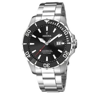 ΡΟΛΟΙ FESTINA  F20531/4 FESTINA Automatic Diver Silver Stainless Steel Bracelet