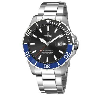 ΡΟΛΟΙ FESTINA  F20531/6 FESTINA Automatic Diver Silver Stainless Steel Bracelet