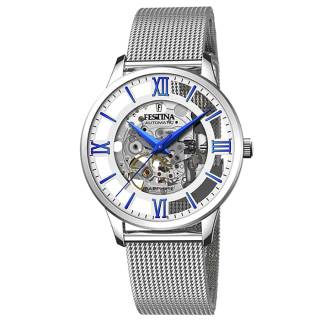 ΡΟΛΟΙ FESTINA F20534/1 FESTINA Automatic Silver Stainless Steel Bracelet