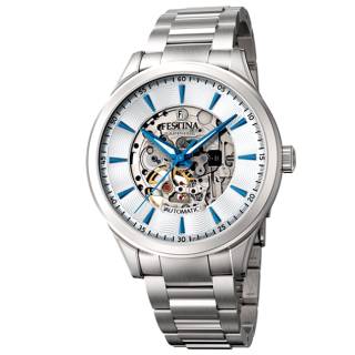 ΡΟΛΟΙ FESTINA  F20536/1 FESTINA Automatic Silver Stainless Steel Bracelet