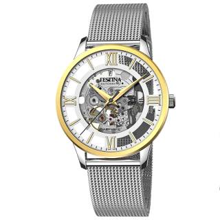 ΡΟΛΟΙ FESTINA F20537/1 FESTINA Automatic Silver Stainless Steel Bracelet