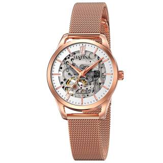 ΡΟΛΟΙ FESTINA F20539/1 FESTINA Automatic Rose Gold Stainless Steel Bracelet