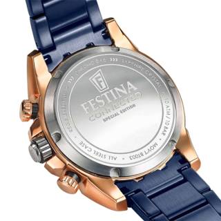 ΡΟΛΟΙ FESTINA F20549/1 FESTINA Smartwatch Blue Stainless Steel Bracelet Special Edition