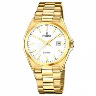 ΡΟΛΟΙ FESTINA  F20555/2 FESTINA Gold Stainless Steel Bracelet