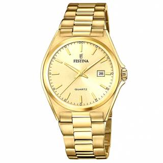 ΡΟΛΟΙ FESTINA  F20555/3 FESTINA Gold Stainless Steel Bracelet